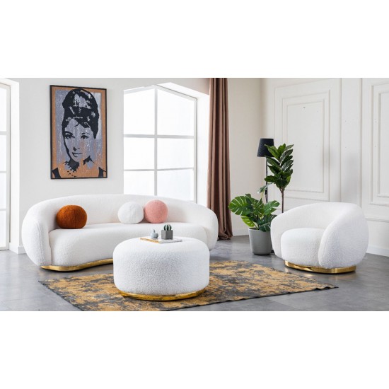 EMBA LUXURY- Phoenix round oval Bergere