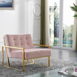 EMBA LUXURY- Pembe Eliza kapitoneli berjer