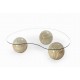 EMBA LUXURY- Bean Coffee Table with Marble Pattern