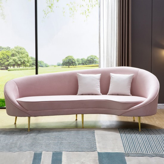 EMBA LUXURY- Bean Lucca Sofa oval waiting room lounge group triple double sofa armchair