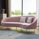 EMBA LUXURY- Bean Lucca Sofa oval waiting room lounge group triple double sofa armchair