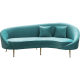 EMBA LUXURY- Bean Lucca Sofa oval waiting room lounge group triple double sofa armchair