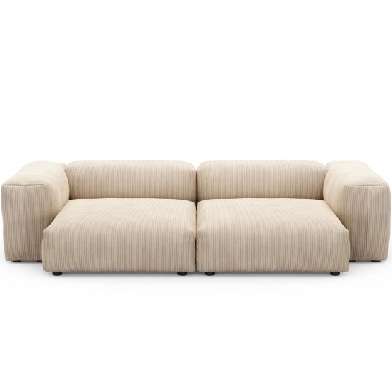 EMBA LUXURY-Soma Four-Seat Sofa Beige Color