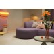 EMBA LUXURY- Bukle Corner Sofa Lilac