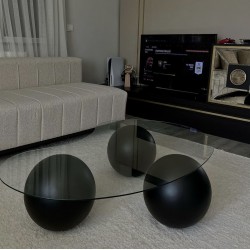 EMBA LUXURY- Bean Coffee Table Black