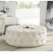 EMBA LUXURY- round quilted pouf 70cm diameter