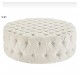 EMBA LUXURY- round quilted pouf 70cm diameter