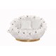 EMBA LUXURY- Kuanza Bergere with Teddy Bear 360* Rotating Round Single Sofa Tedy fabric soft comfortable armchair