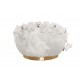 EMBA LUXURY- Kuanza Bergere with Teddy Bear 360* Rotating Round Single Sofa Tedy fabric soft comfortable armchair