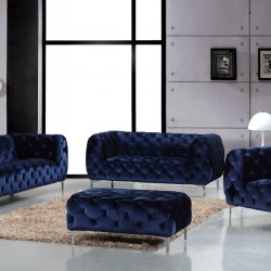 EMBA LUXURY-Sword foot quilted sofa set modern luxury