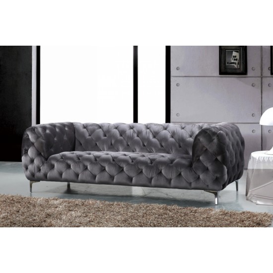 EMBA LUXURY-Sword foot quilted sofa set modern luxury