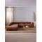 EMBA LUXURY- Large Corner Sofa Brown