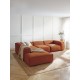 EMBA LUXURY- Large Corner Sofa Orange