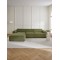 EMBA LUXURY- Large Corner Sofa Green