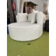 EMBA LUXURY- Flat Linda Round Oval Armchair EmbaLuxury