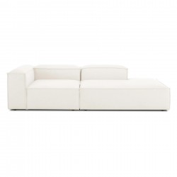 EMBA LUXURY- Logo Recreation Corner Sofa Cream