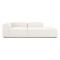 EMBA LUXURY- Logo Recreation Corner Sofa Cream