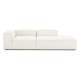 EMBA LUXURY- Logo Recreation Corner Sofa Cream