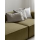 EMBA LUXURY- Logo Relaxing Corner Sofa Green