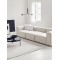 EMBA LUXURY- Logo Four-Seat Sofa Cream