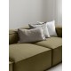 EMBA LUXURY- Logo Four-Seat Sofa Green