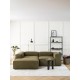 EMBA LUXURY- Logo Corner Sofa Green