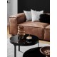 EMBA LUXURY- Logo Max Corner Sofa Brown