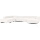 EMBA LUXURY- Logo Ultra Corner Sofa Cream