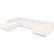 EMBA LUXURY- Logo Ultra Corner Sofa Cream