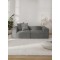 EMBA LUXURY- Logo Three Seater Sofa Gray