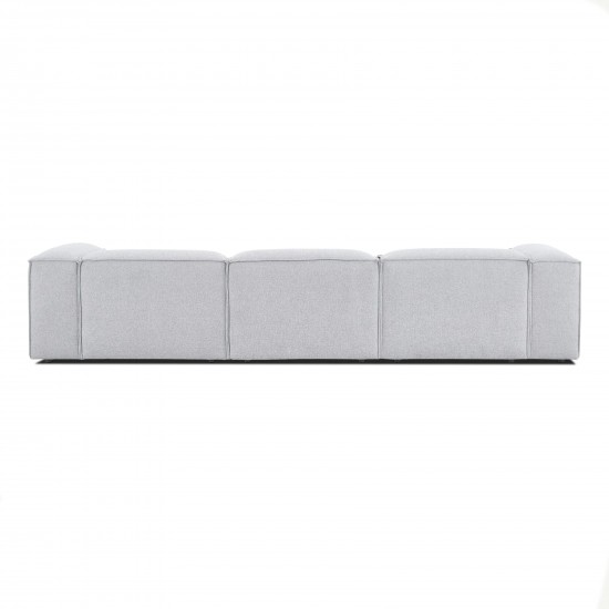 EMBA LUXURY- Logo Big Corner Sofa Anthracite