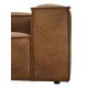 EMBA LUXURY- Logo Big Corner Sofa Brown