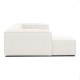 EMBA LUXURY- Logo Big Corner Sofa Cream