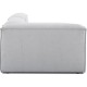 EMBA LUXURY- Logo Relaxing Corner Sofa Light Gray