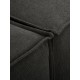 EMBA LUXURY- Logo Relaxing Corner Sofa Anthracite