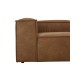 EMBA LUXURY- Logo Recreation Corner Sofa Brown