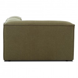 EMBA LUXURY- Logo Relaxing Corner Sofa Green