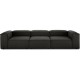 EMBA LUXURY- Logo Four-Seat Sofa Anthracite