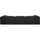 EMBA LUXURY- Logo Four-Seat Sofa Anthracite