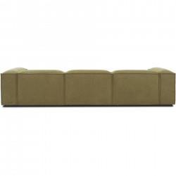 EMBA LUXURY- Logo Four-Seat Sofa Green