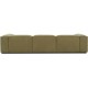 EMBA LUXURY- Logo Four-Seat Sofa Green