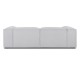 EMBA LUXURY- Logo Corner Sofa Gray