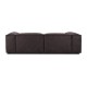 EMBA LUXURY- Logo Corner Sofa Dark Gray