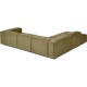 EMBA LUXURY- Logo Large Corner Sofa Green