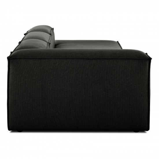 EMBA LUXURY- Logo Max Corner Sofa Anthracite