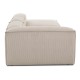 EMBA LUXURY-Logo Max Corner Sofa Beige Striped