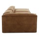 EMBA LUXURY- Logo Max Corner Sofa Brown