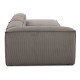 EMBA LUXURY- Logo Max Corner Sofa Brown Striped