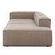 EMBA LUXURY- Logo Max Corner Sofa Cappuccino