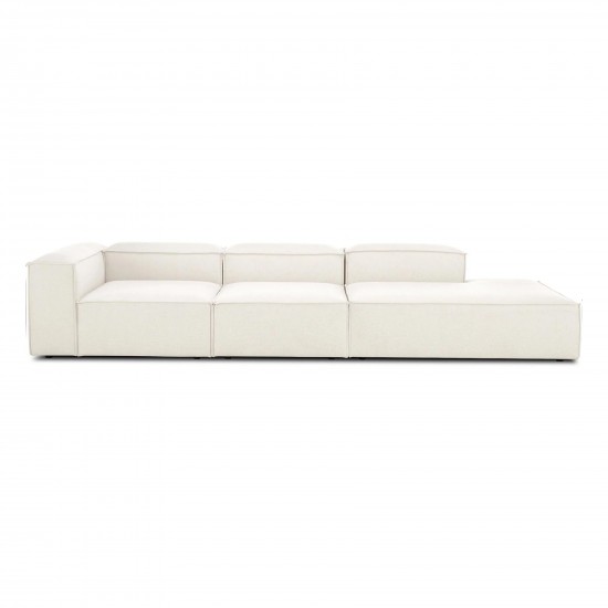 EMBA LUXURY- Logo Max Corner Sofa Cream